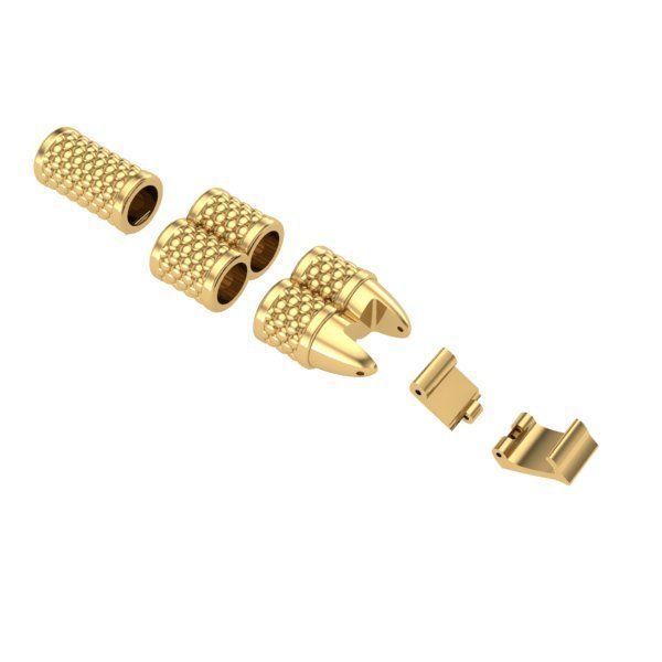 MEN LEATHER BRACELET 3D print model_6