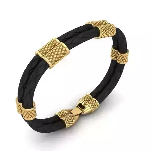 MEN LEATHER BRACELET