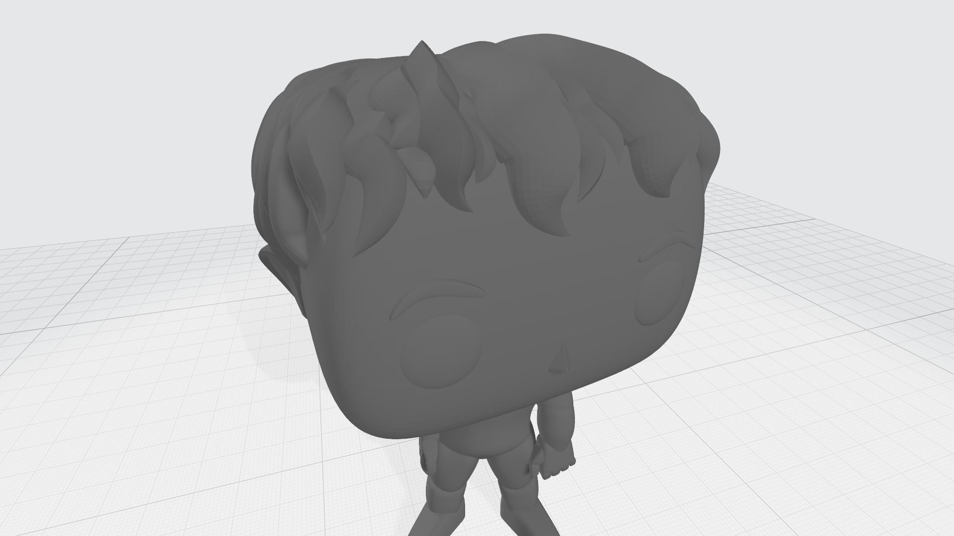 Custom Pop Man Pose 3D Print Model 3D print model_6