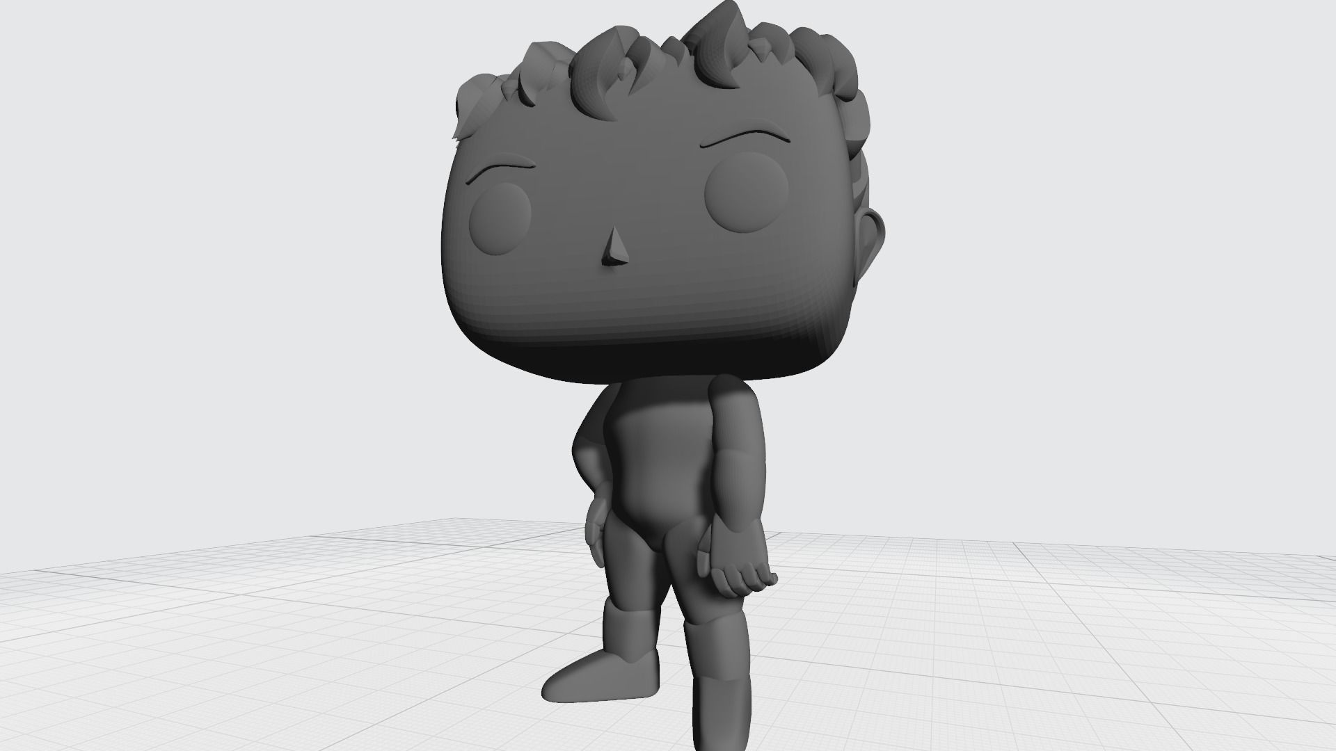 Custom Pop Man Pose 3D Print Model 3D print model_2