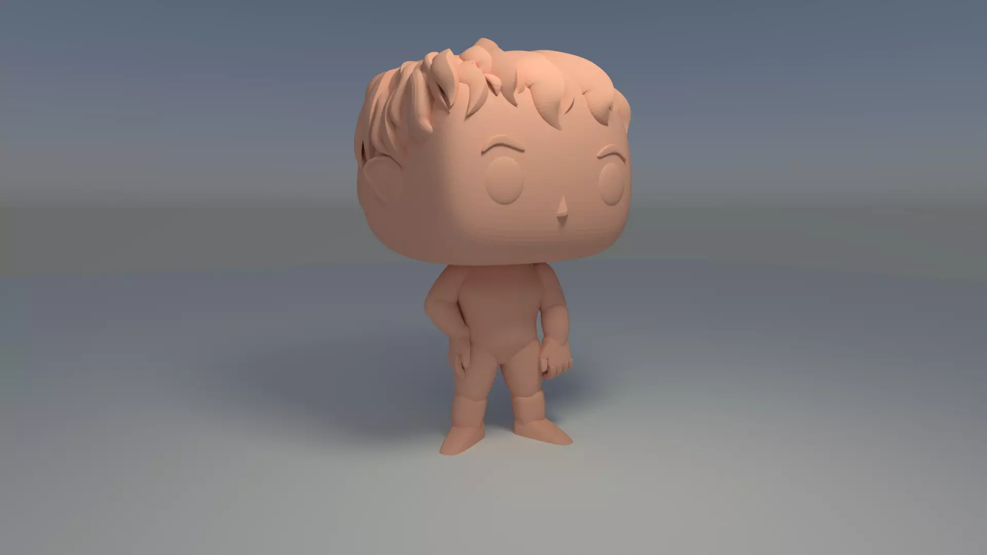Custom Pop Man Pose 3D Print Model 3D print model_0