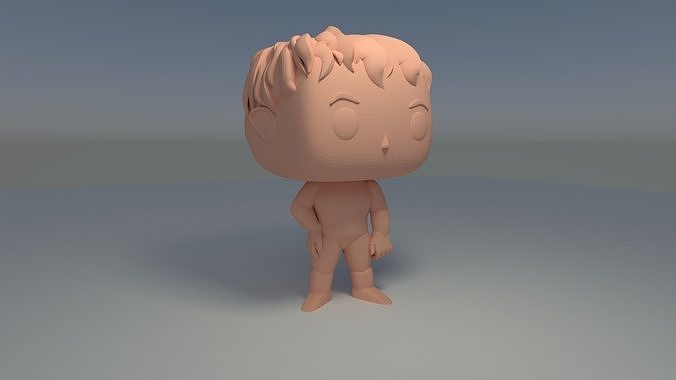 Custom Pop Man Pose 3D Print Model 3D print model