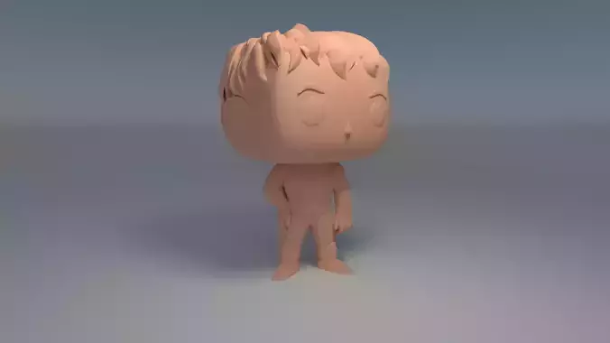Custom Pop Man Pose 3D Print Model 3D print model
