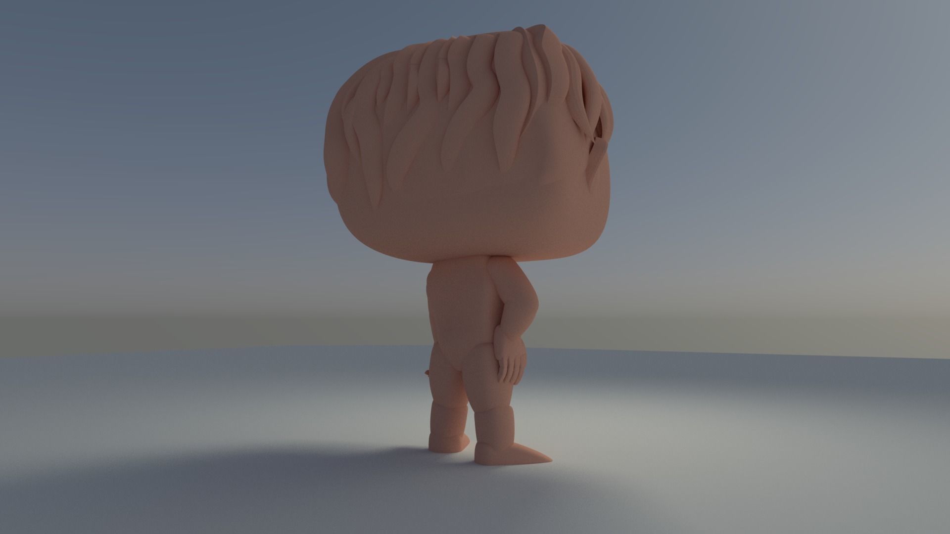 Custom Pop Man Pose 3D Print Model 3D print model_8