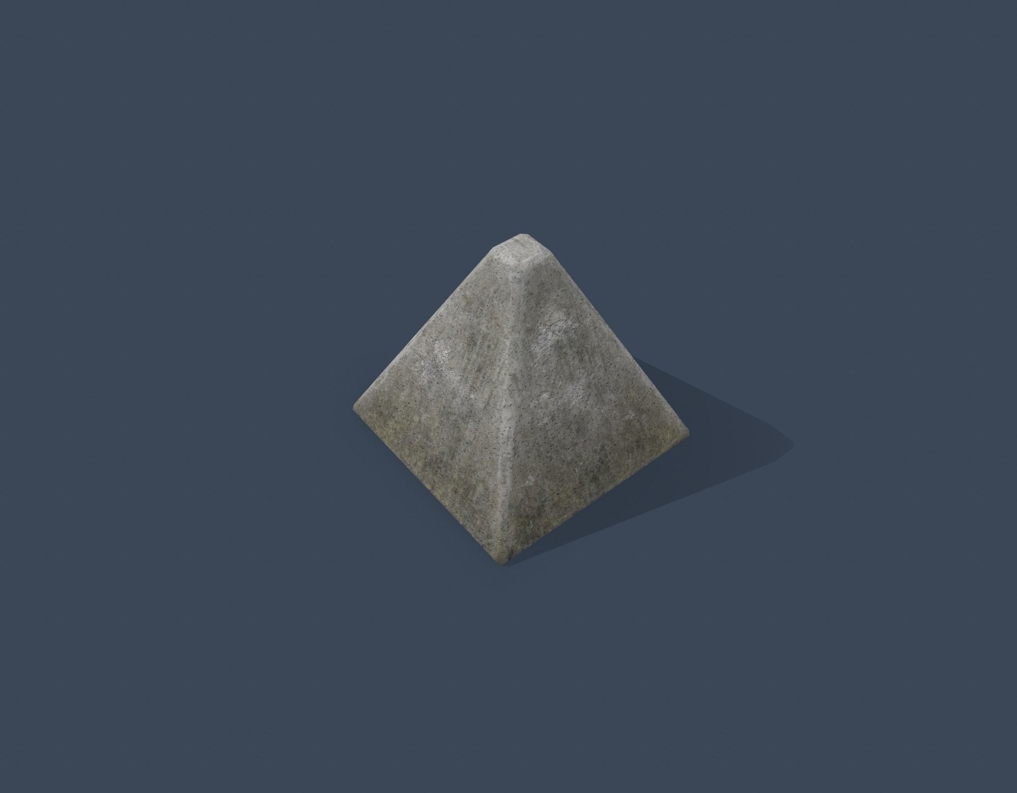 Dragons Teeth Low-poly 3D model_10