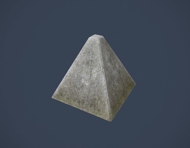 Dragons Teeth Low-poly 3D model