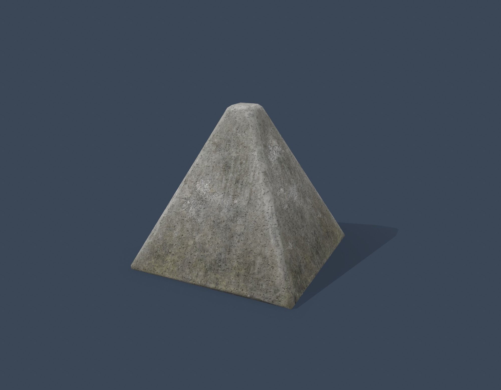 Dragons Teeth Low-poly 3D model_8