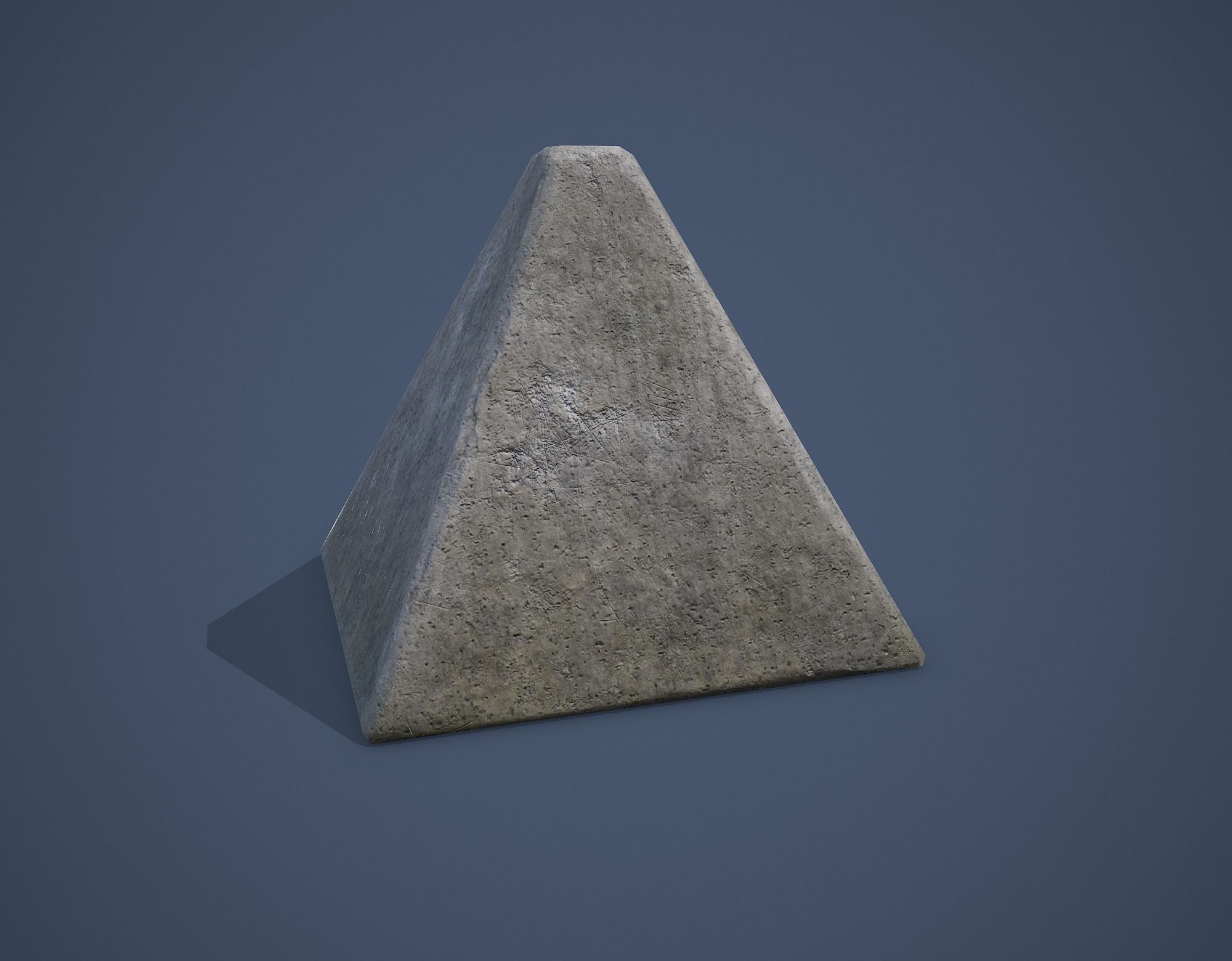 Dragons Teeth Low-poly 3D model_3