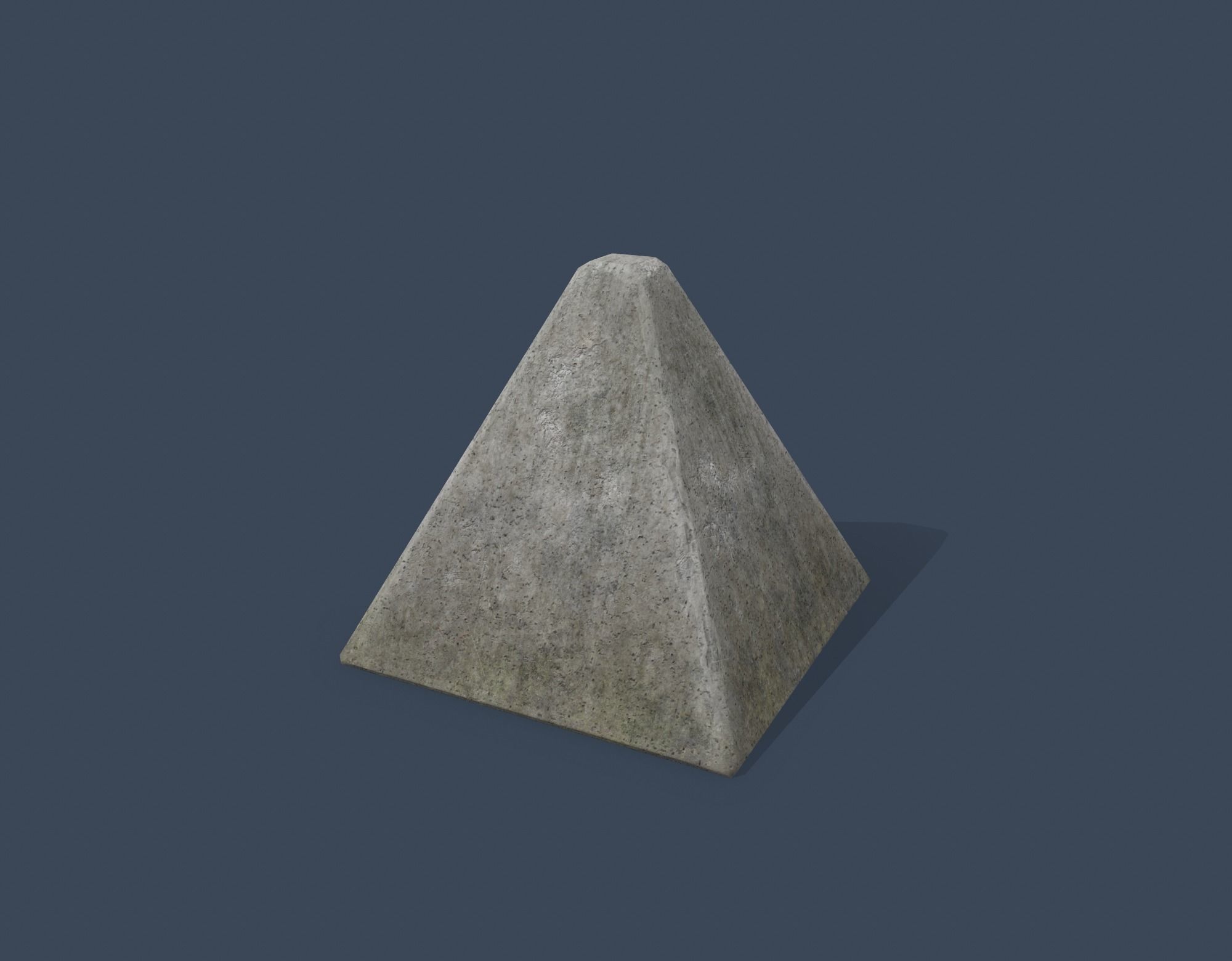 Dragons Teeth Low-poly 3D model_4