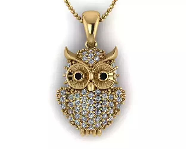 Owl necklace