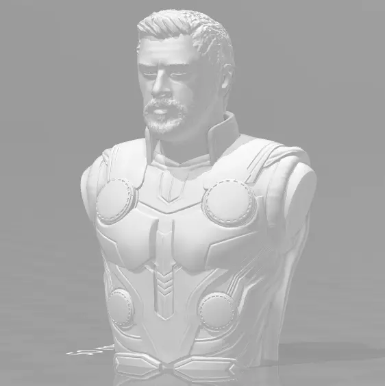 Thor Bust 3D print model