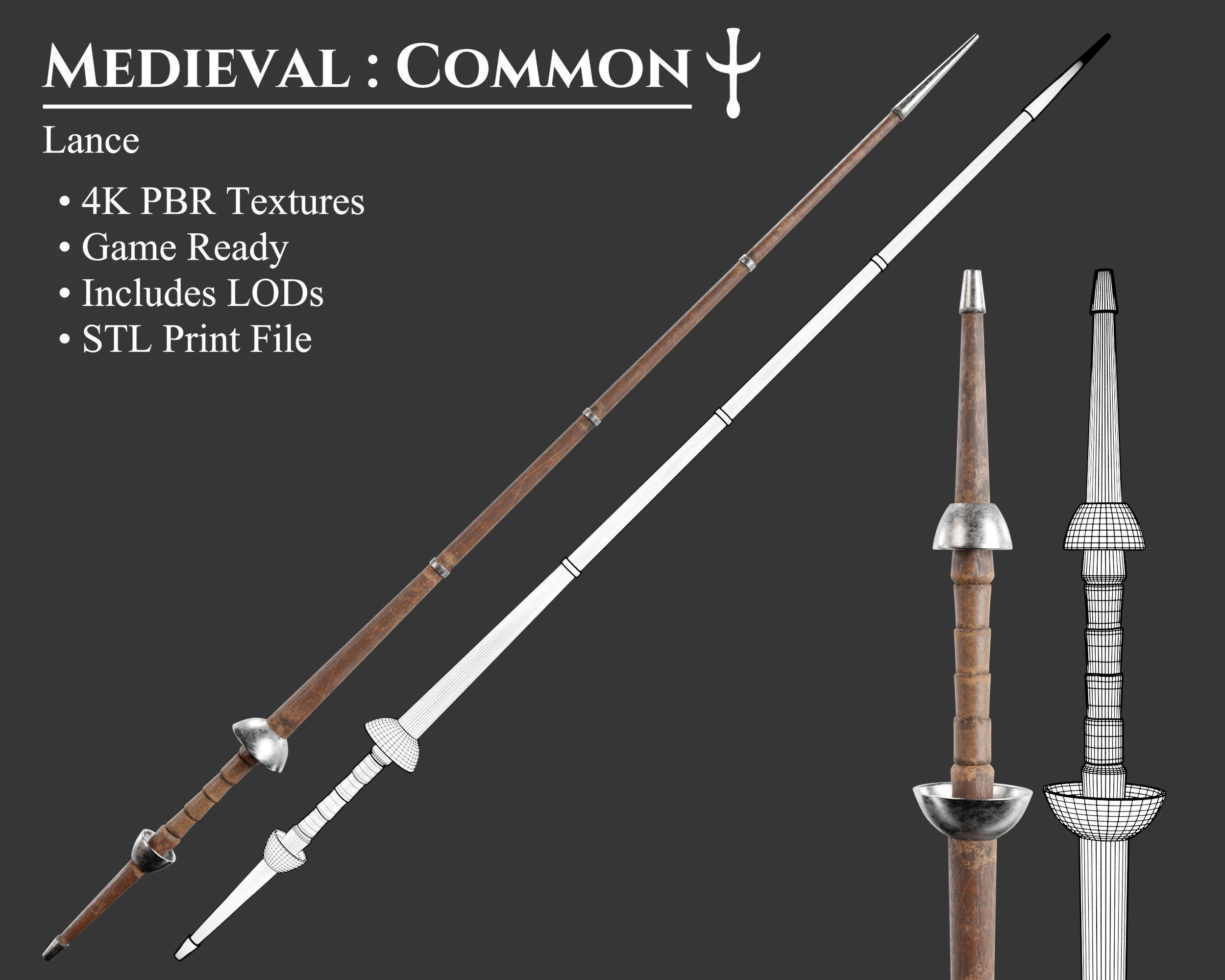 Medieval Collection Common Weapons Set _17