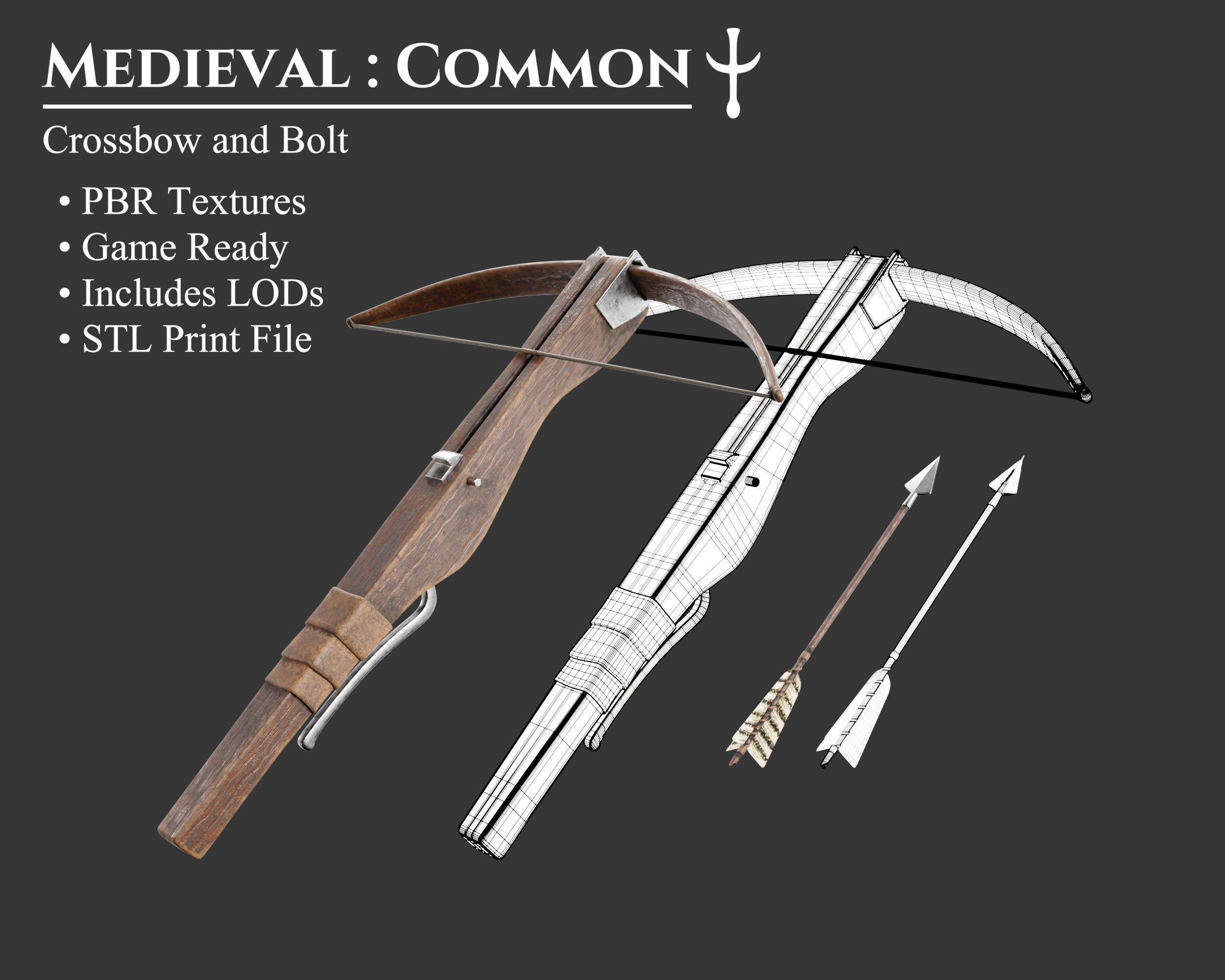 Medieval Collection Common Weapons Set _8