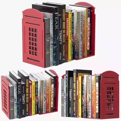 VONDERSO Bookends Telephone 3D model
