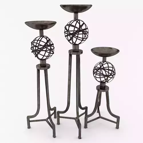 Candlesticks by Carolyn Kinder 
