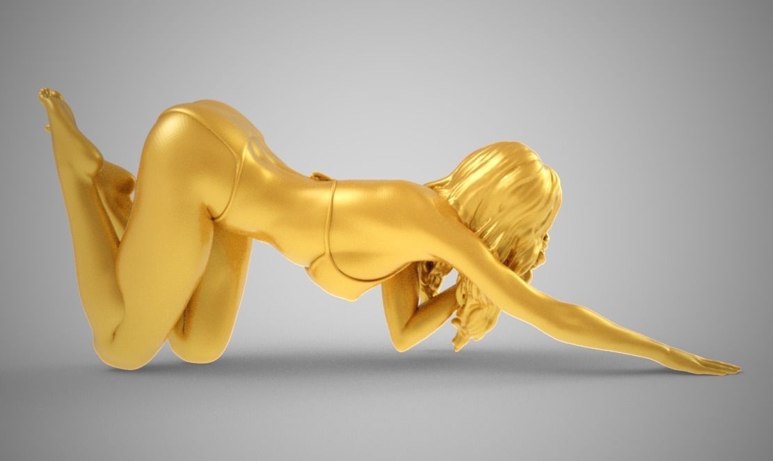 Slender Woman 3D print model_8