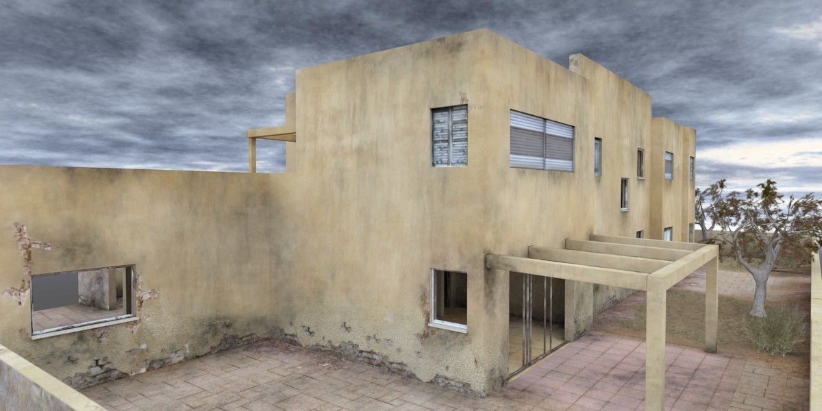  A private house 2  Low-poly 3D model_1