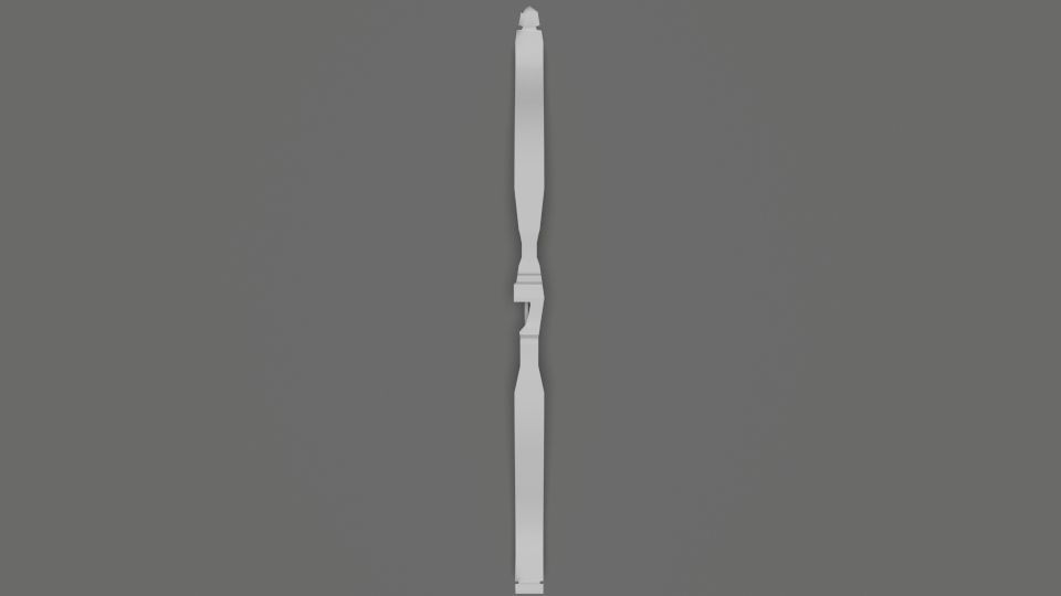 bow for shooting Free 3D model_2