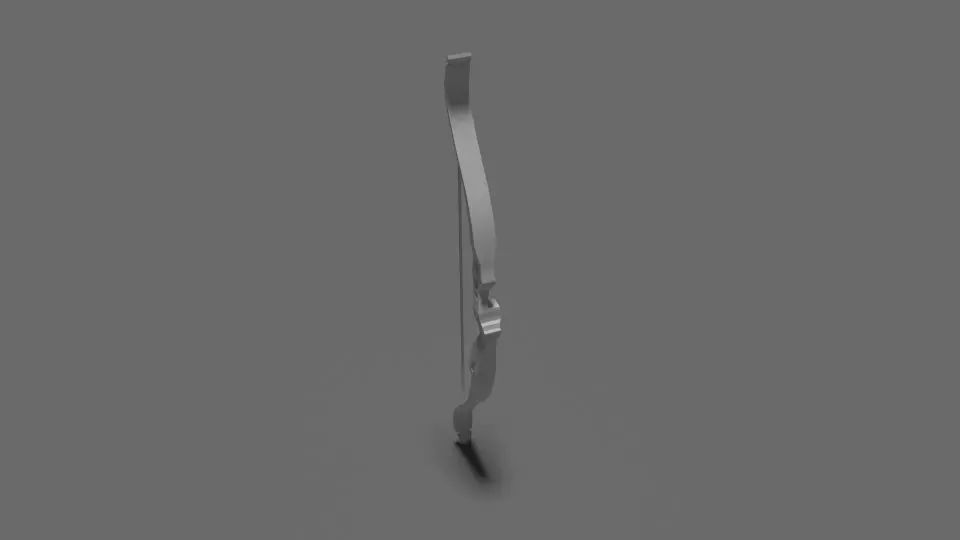 bow for shooting Free 3D model_0