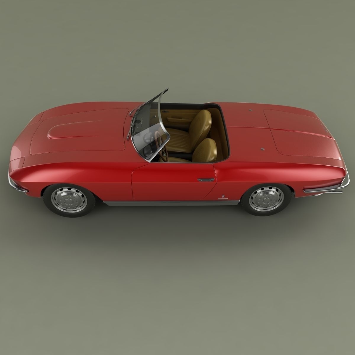 Alfa Romeo 2600 Cabriolet Speciale 3D model_6