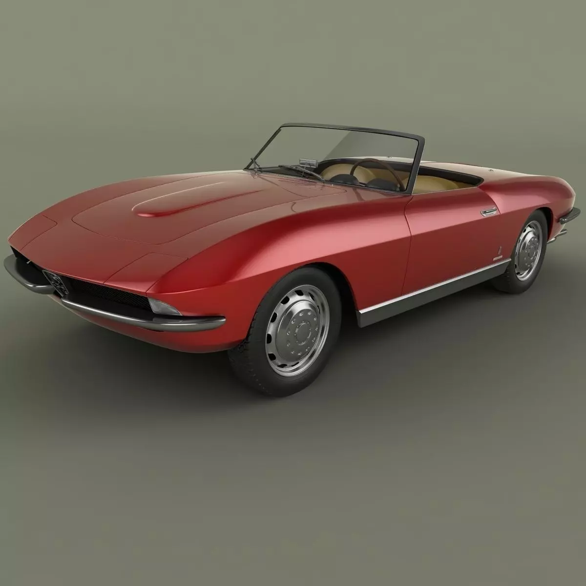 Alfa Romeo 2600 Cabriolet Speciale 3D model_0