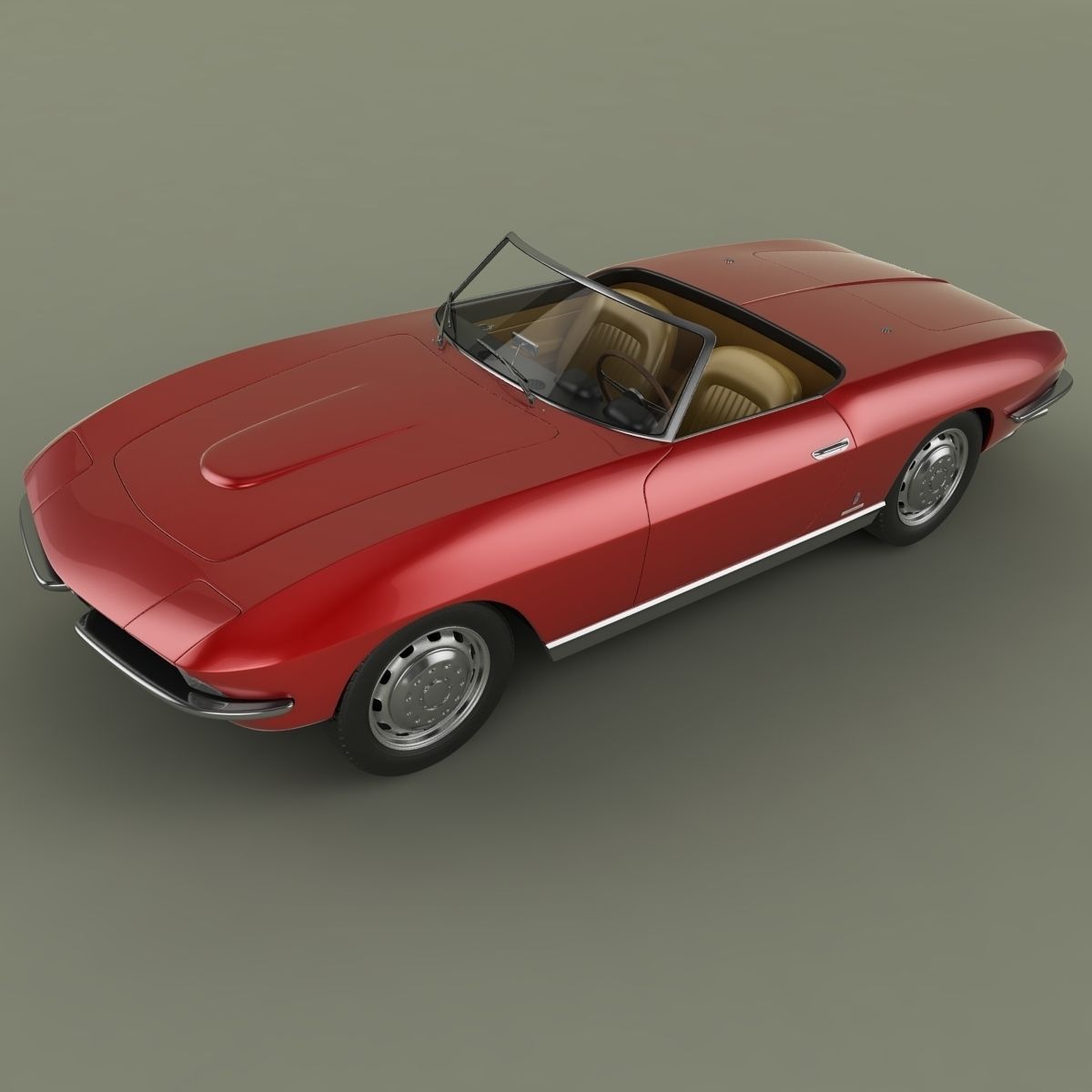 Alfa Romeo 2600 Cabriolet Speciale 3D model_5