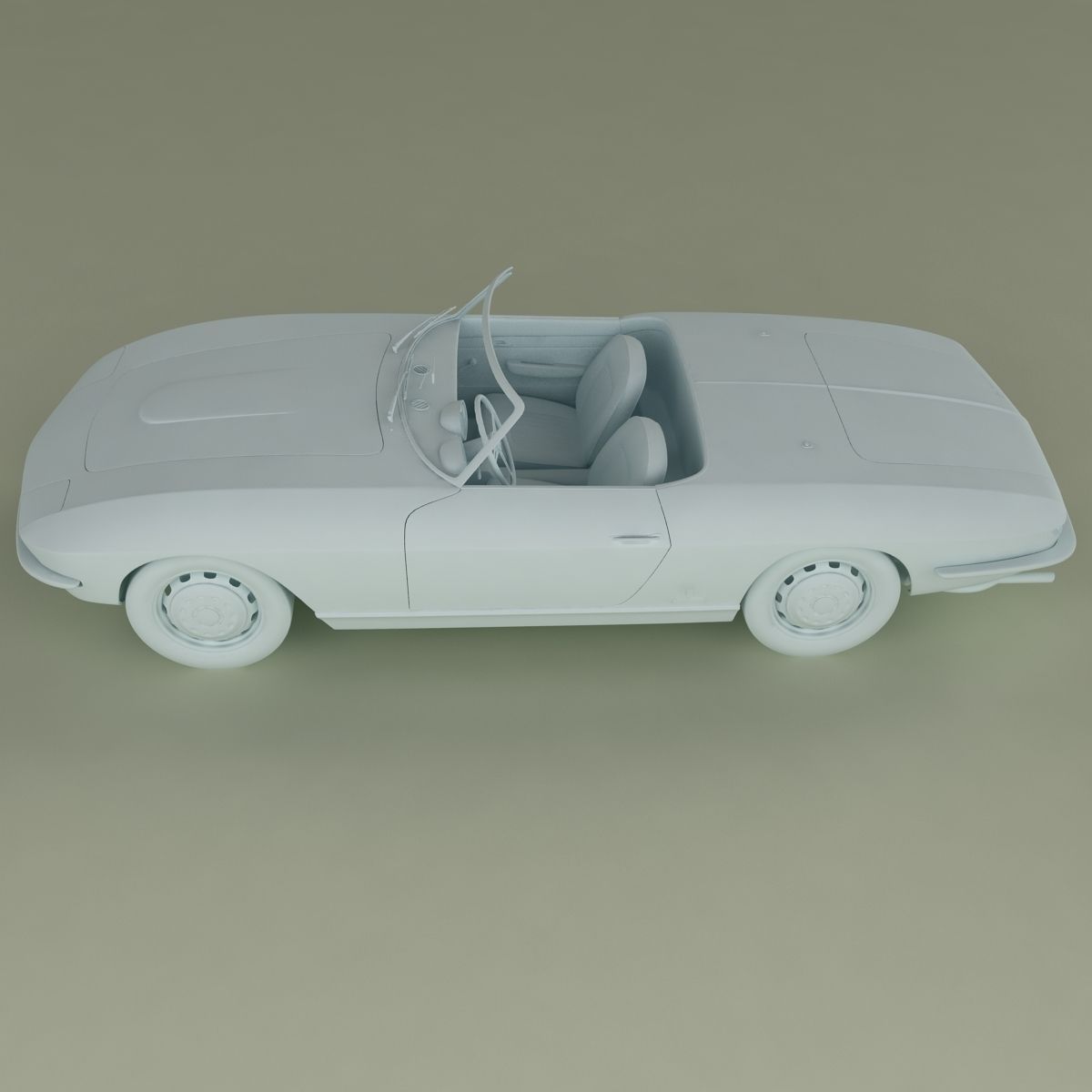 Alfa Romeo 2600 Cabriolet Speciale 3D model_11