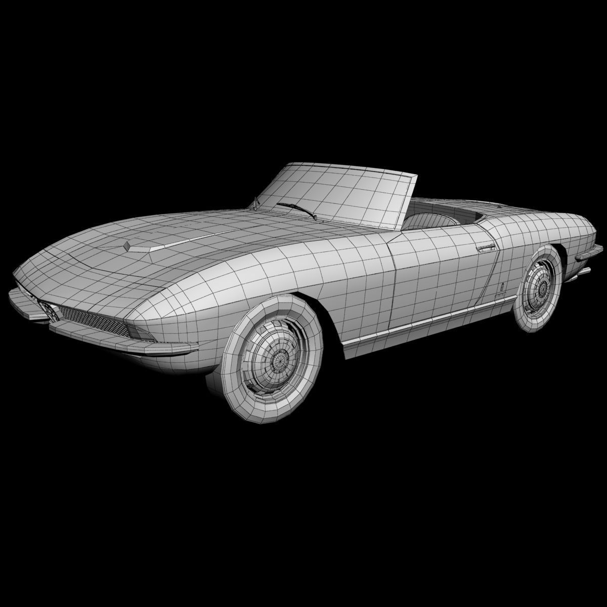 Alfa Romeo 2600 Cabriolet Speciale 3D model_13