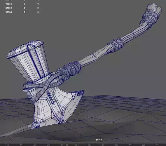 Thor Storm breaker 3D model