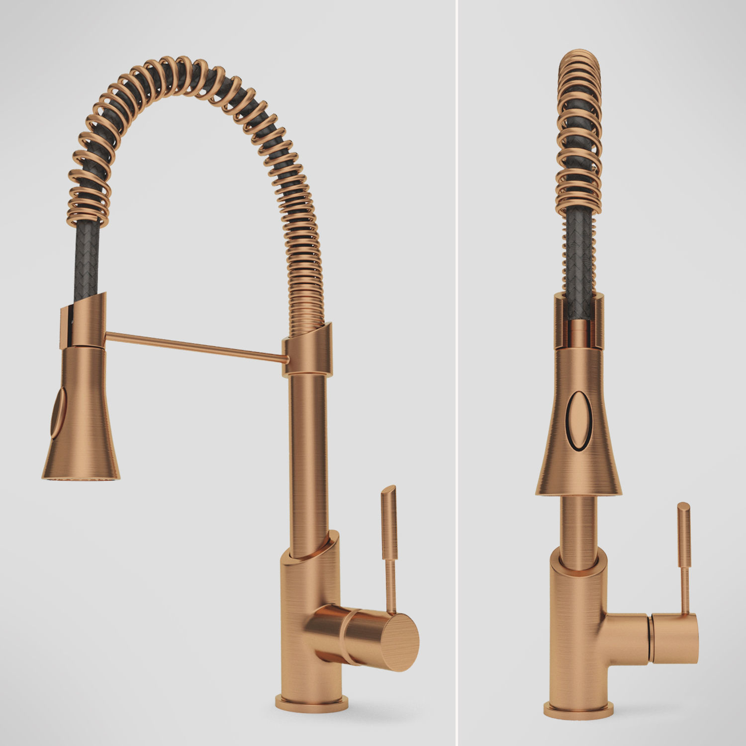 Pull-Down Kitchen Faucet Set 01 3D model_7
