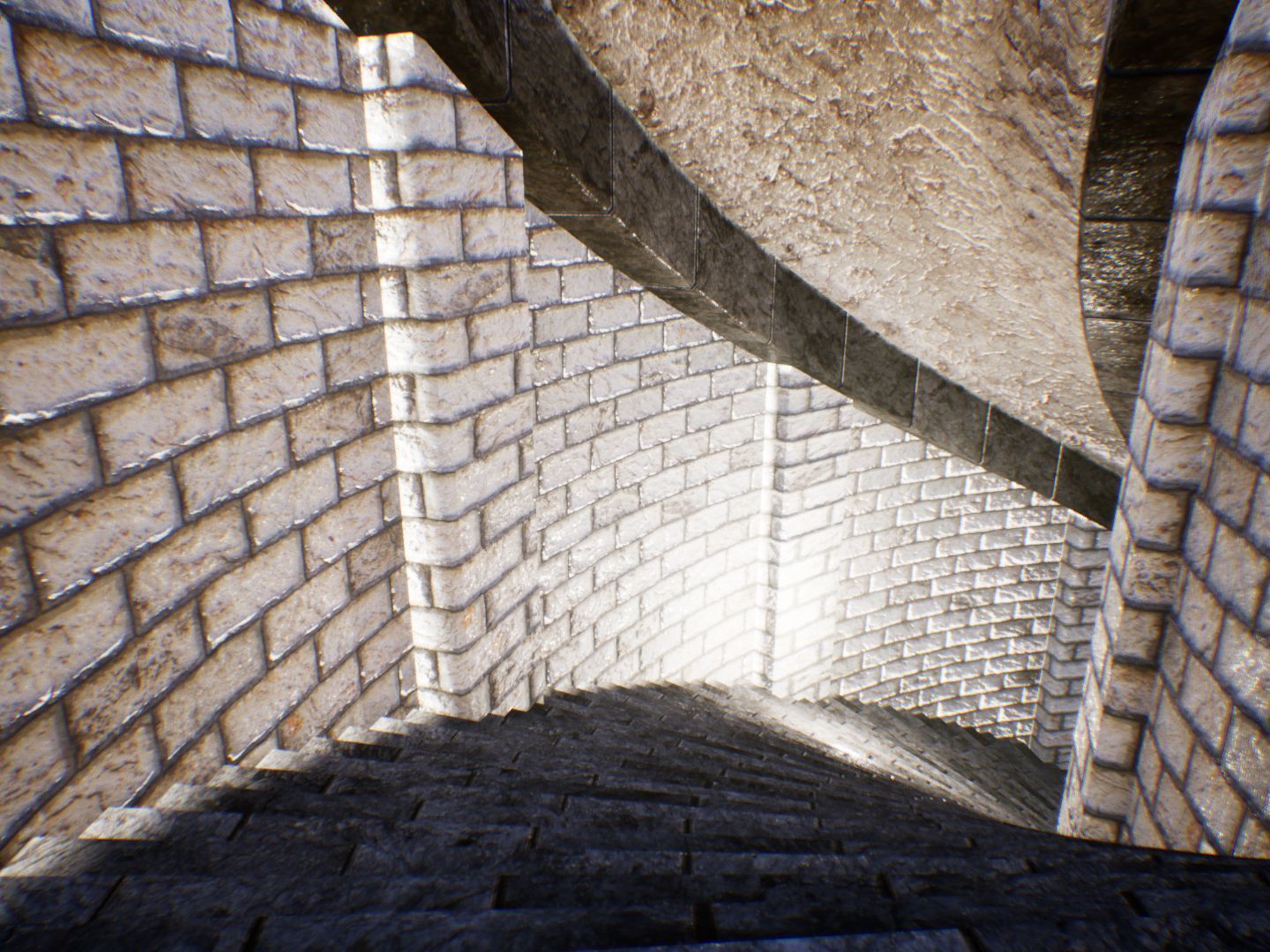 Fantasy Corridors for Unreal Low-poly 3D model_15