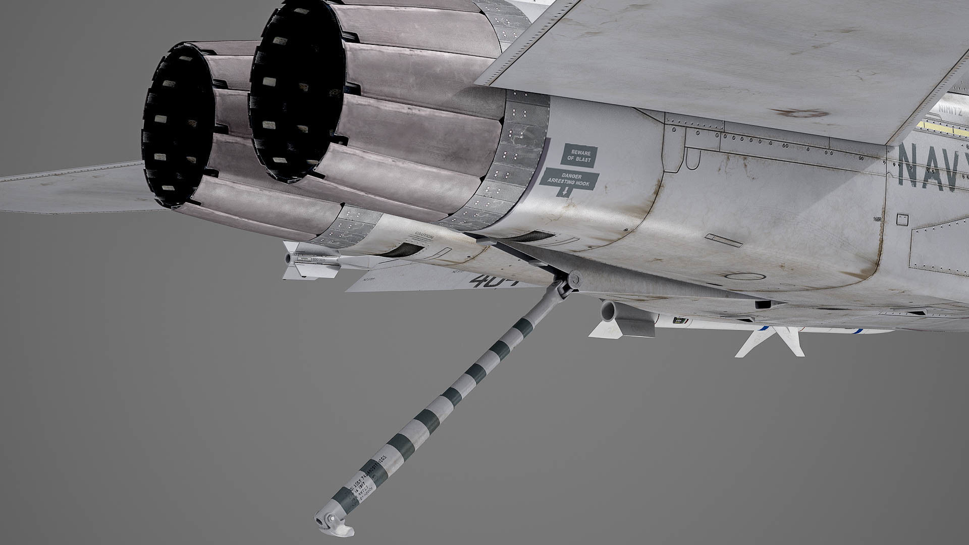 McDonnell Douglas FA-18C Hornet rigged 3D model_23