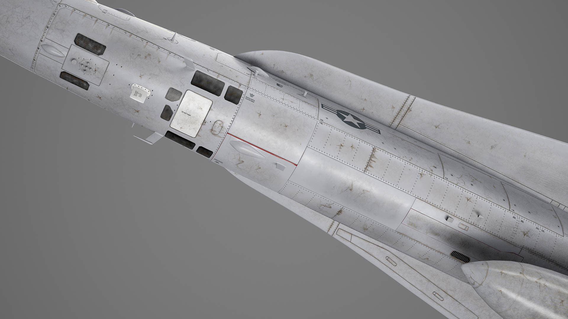 McDonnell Douglas FA-18C Hornet rigged 3D model_18