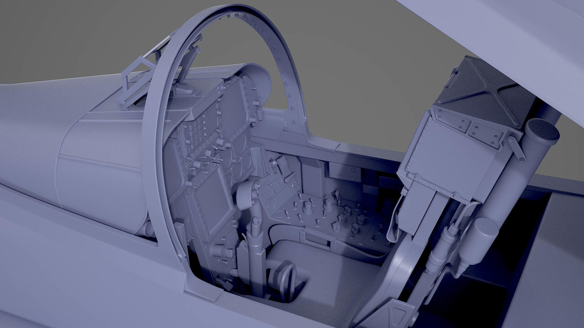 McDonnell Douglas FA-18C Hornet rigged 3D model_35