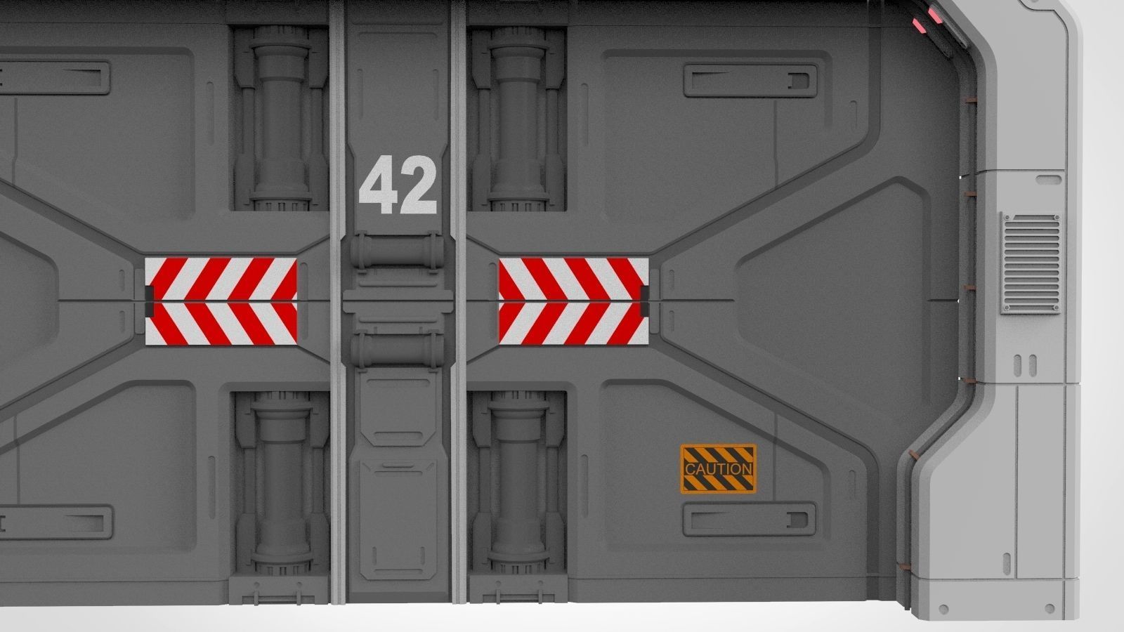 sci fi door 18 3D model_12