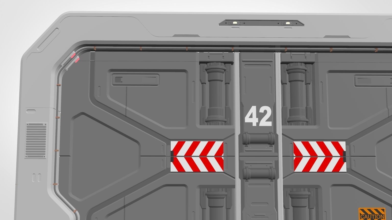 sci fi door 18 3D model_11