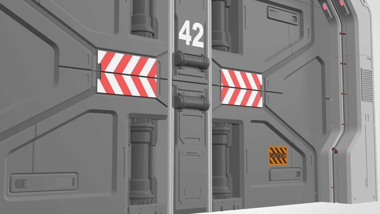 sci fi door 18 3D model_15