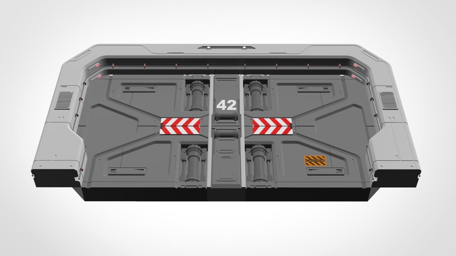 sci fi door 18 3D model_6