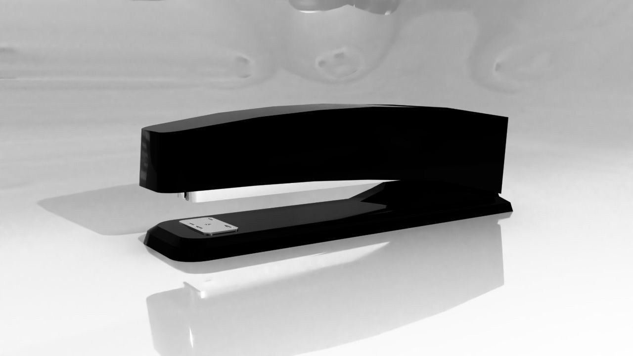 Stapler Free 3D model_2