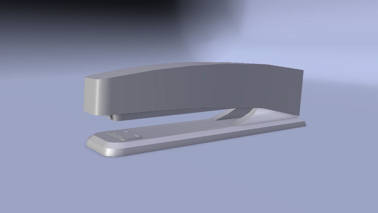 Stapler Free 3D model_1