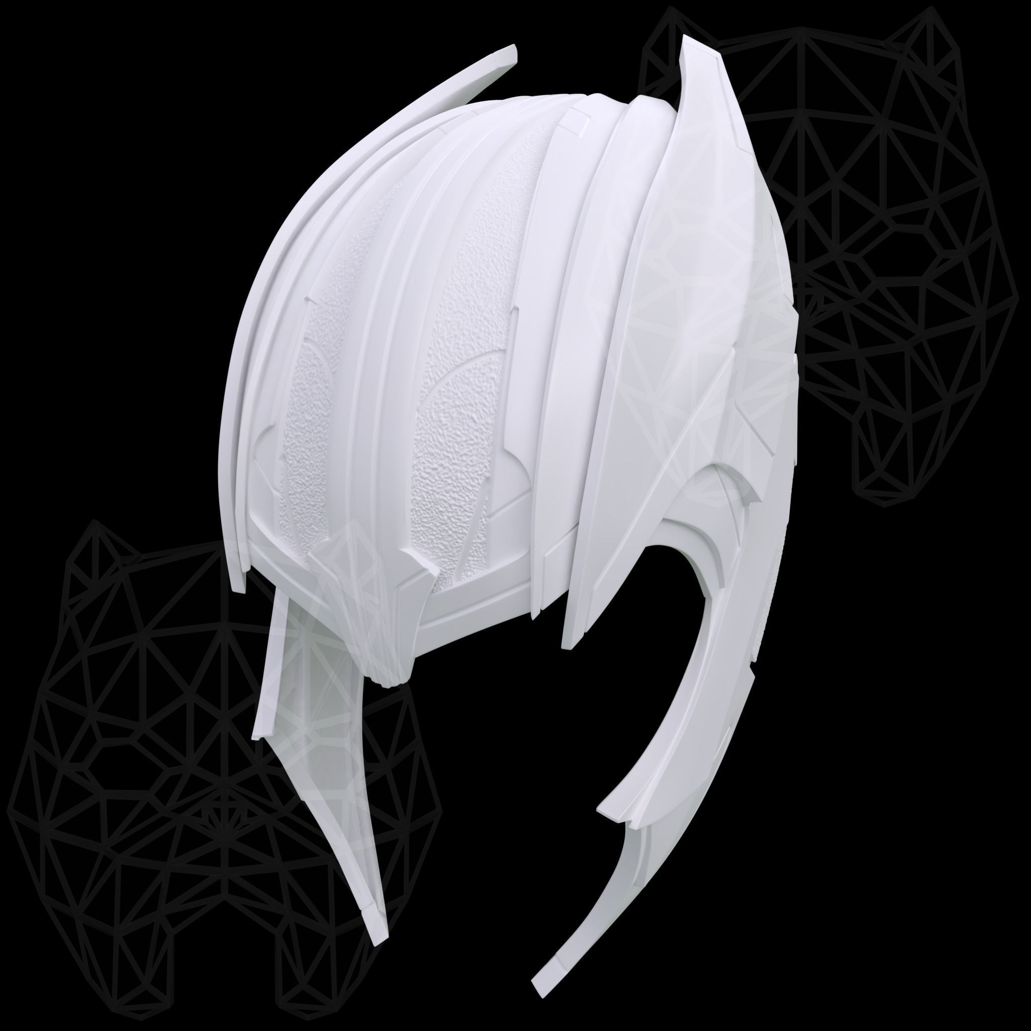 Thanos Helmet 3D print model_4