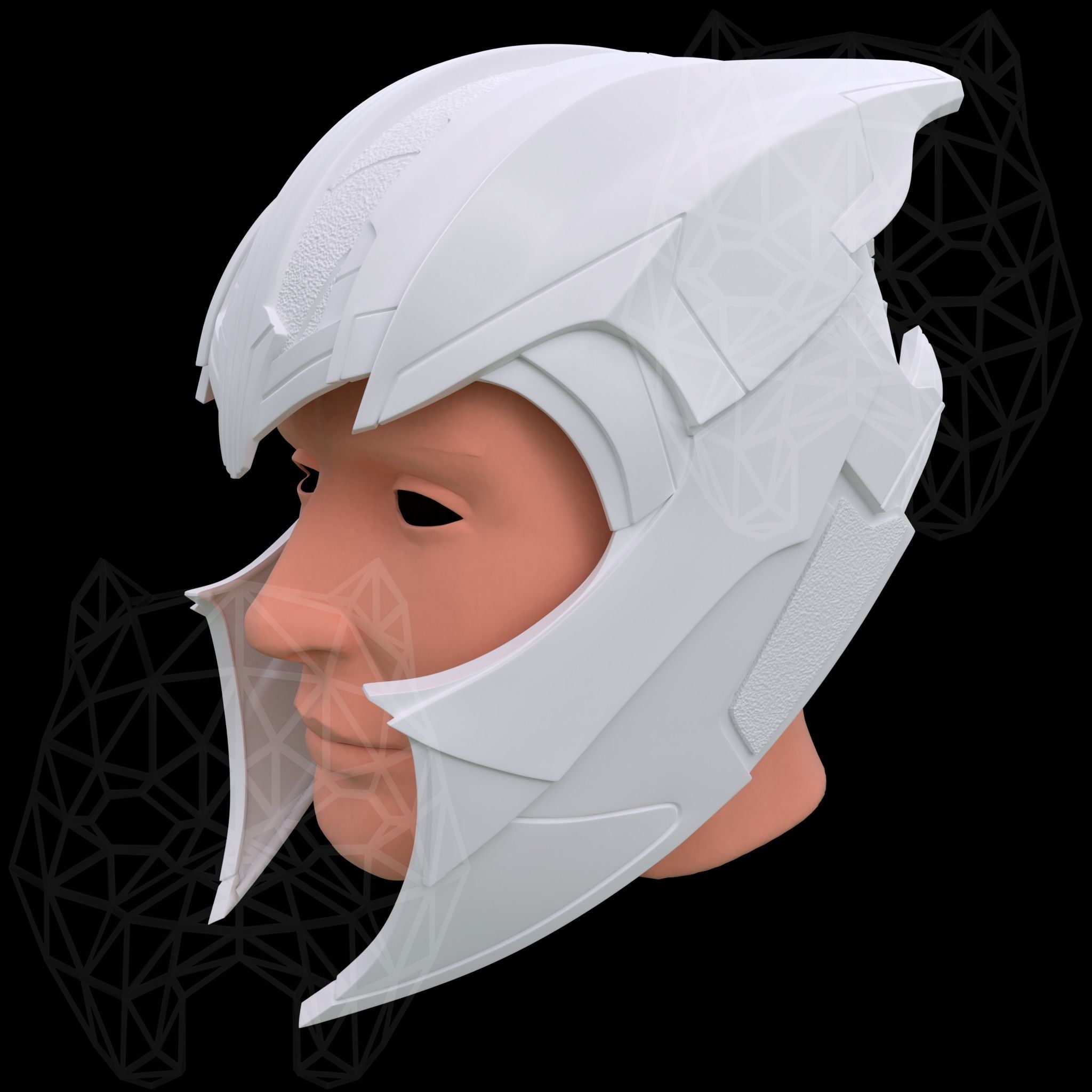 Thanos Helmet 3D print model_6