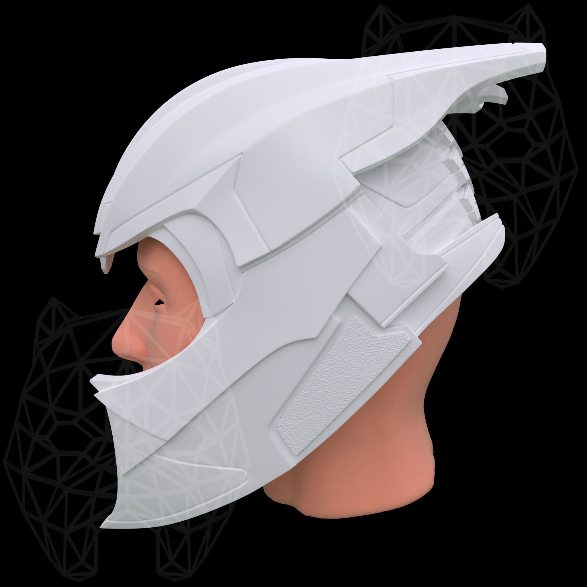 Thanos Helmet 3D print model_7