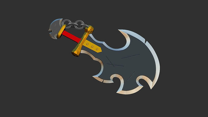Savage Lynel Sword 3D print model