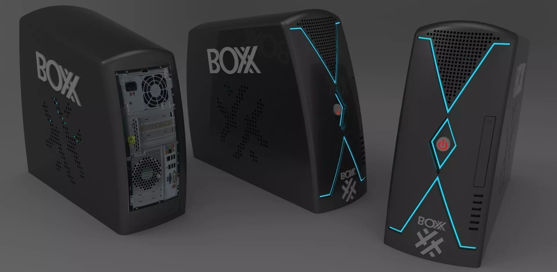 BOXX-X Workstation Casing  Free 3D model_0