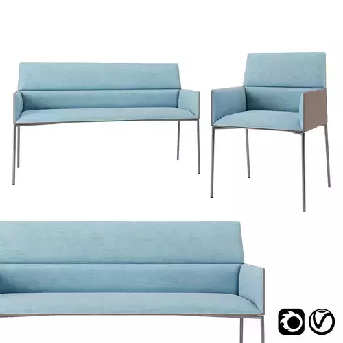 Chic Air Chair and Sofa by Profim