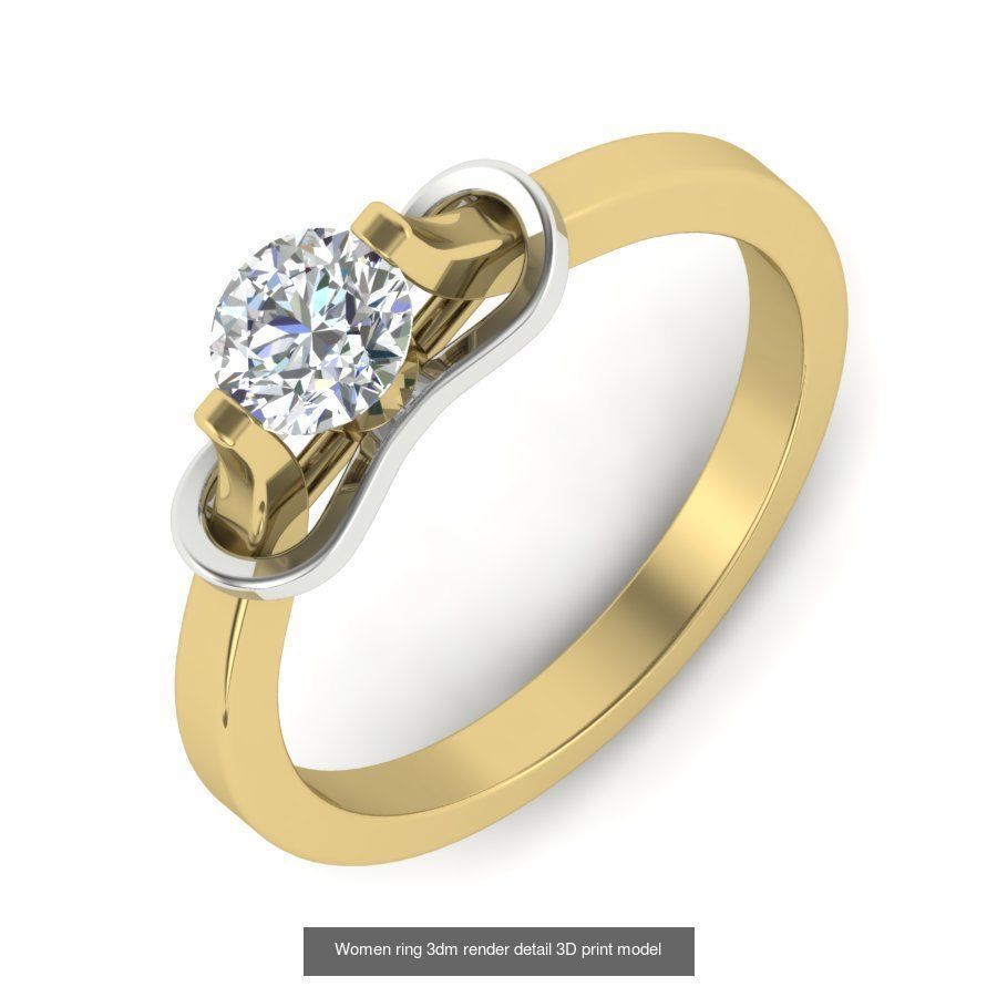522 Women ring 3dm render detail bulk collection _67