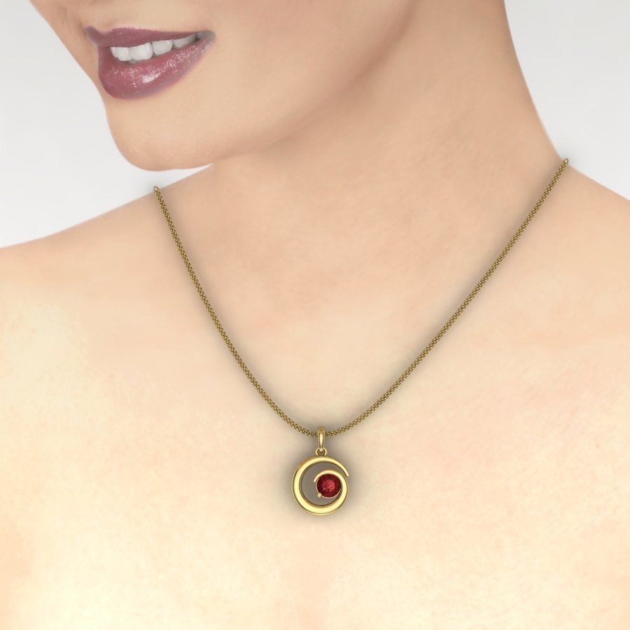 Women pendant 3dm render detail 3D print model 3D print model_1