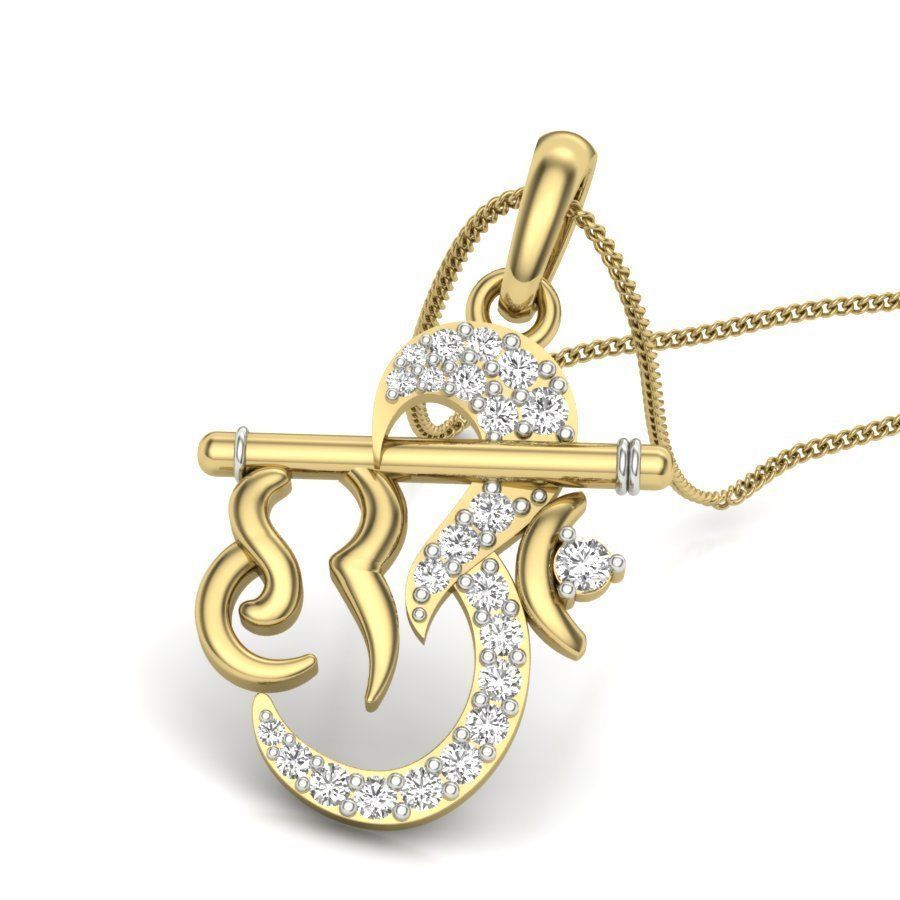 Spiritual pendant 3dm render detail 3D print model 3D print model_4