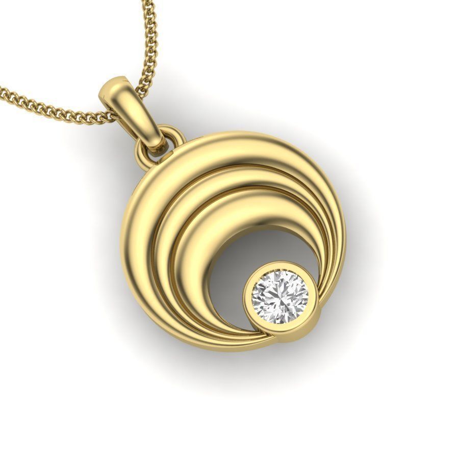 Women pendant 3dm render detail 3D print model 3D print model_2